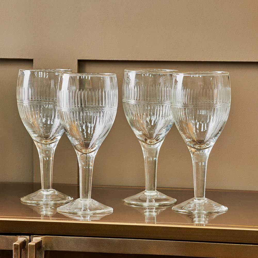 Nkuku Mila Wine Glass Clear